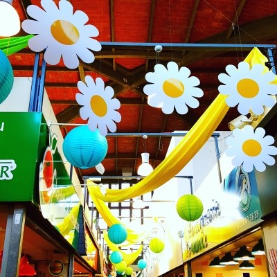 Les Halles en habit de Pâques !